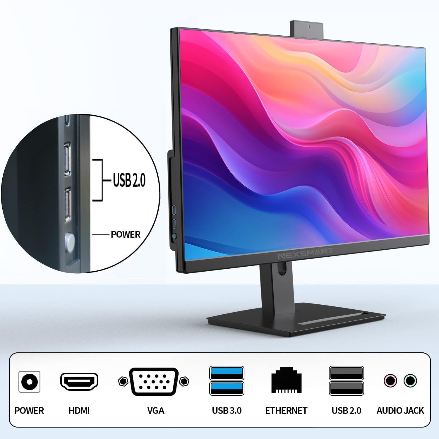 27inch FHD All-in-one PC Desktop Computer With Core i7(Up to 3.20